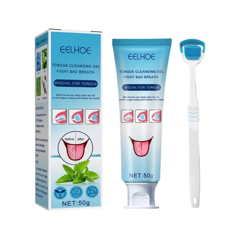 Kit Gel Bucal SyncFresh - Transforme seu Sorriso e Saúde Bucal [GANHE RASPADOR DE LÍNGUA GRÁTIS]