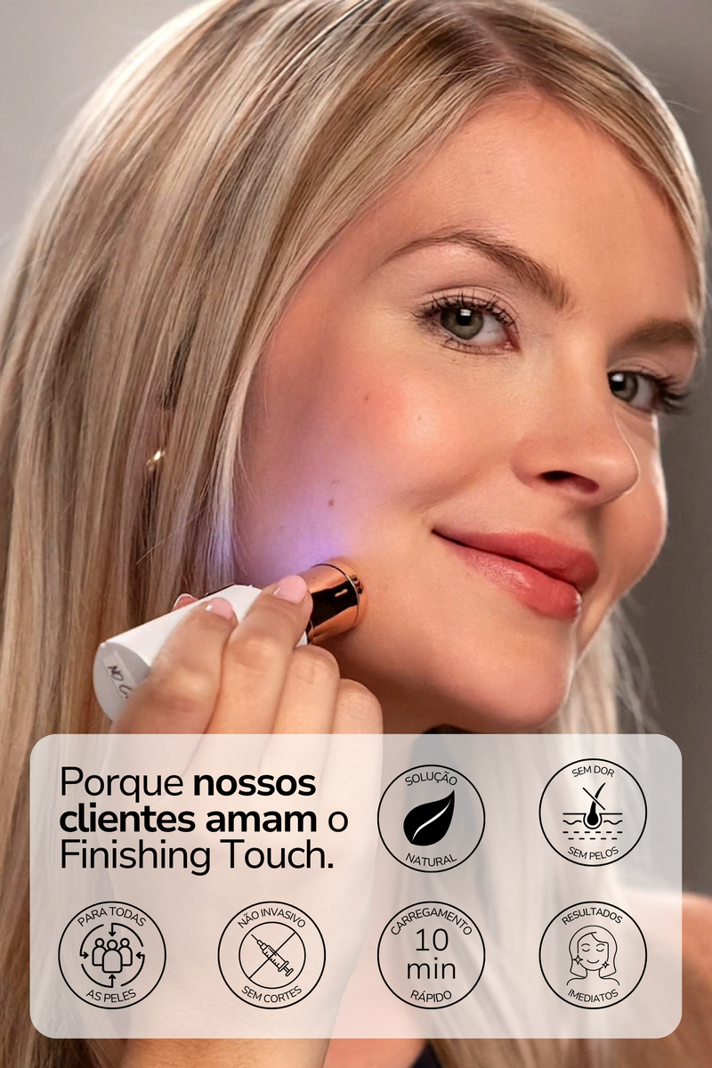 Depilador Facial - Buzz Finishing Touch - Envio Imediato