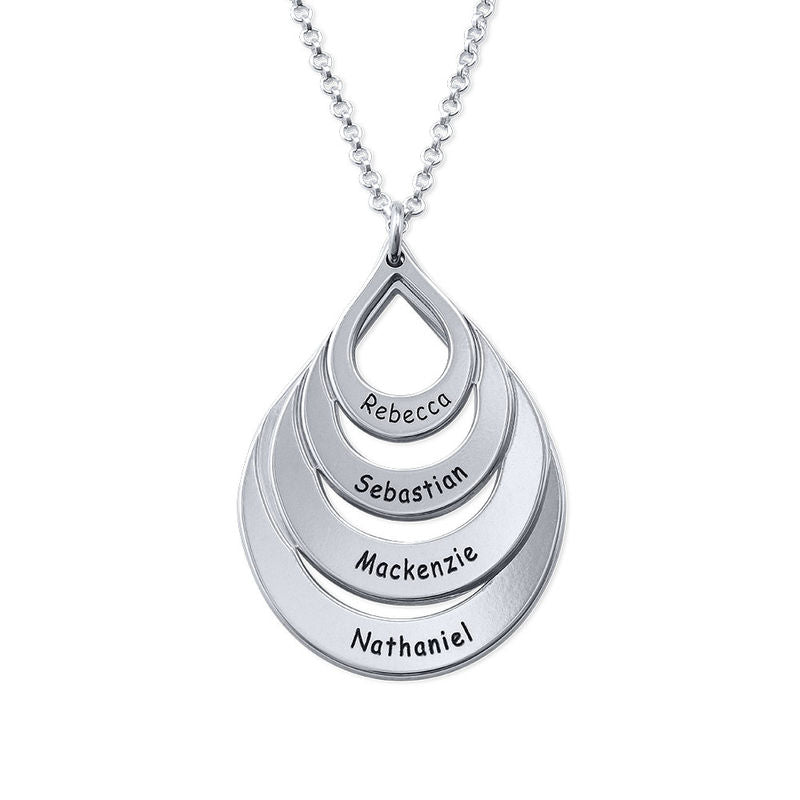 Colar Gotas Personalizadas -  Oferta Especial Dia das Mães