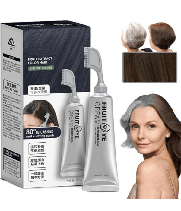 Tinta de Cabelo Vegetal NaturiColor® Tinta de Cabelo Sem Amônia + Pente de Brinde