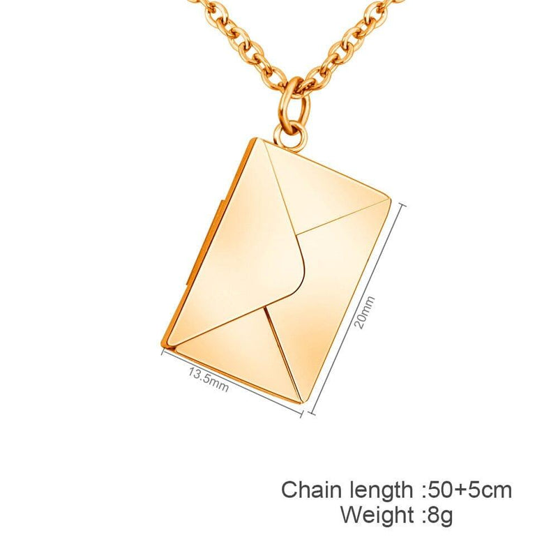 Colar Envelope Surpresa 0 Top Lightt 