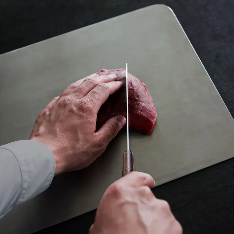 Tábua para Corte de Alimentos Anti-Sujeira em Titânio
